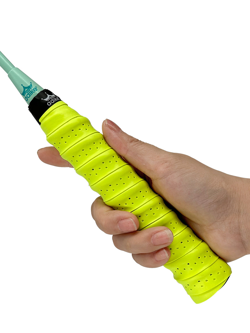 Cinta para empuñadura de raqueta de bádminton con refuerzo (quilla), nueva versión mejorada, absorbente, antideslizante, para tenis.
