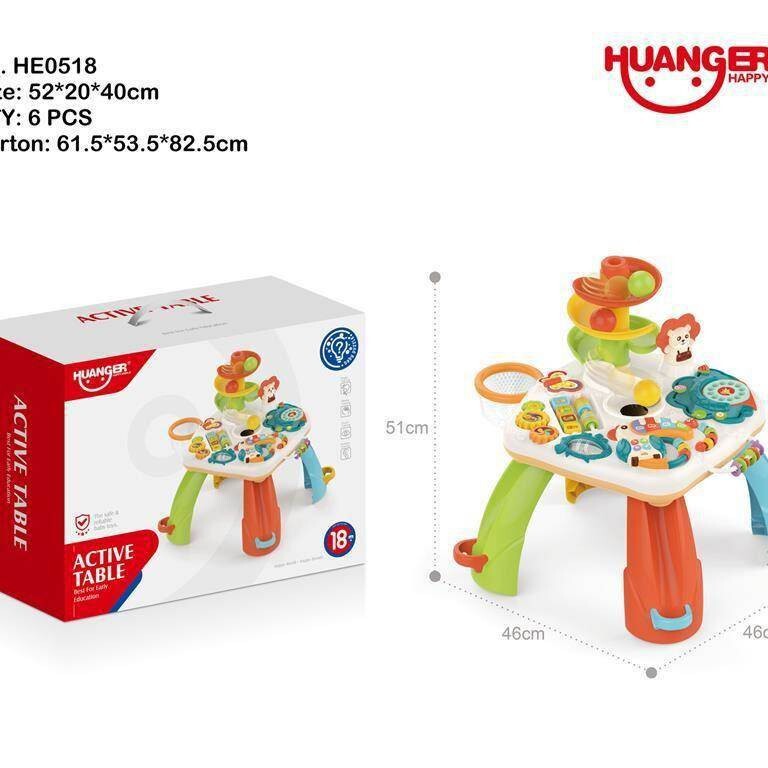 Children's Maternal and Infant Enlightenment Educational Toys Hippo Shower Early Education Cognitive Car Cartoon Mobile Phone Trolley Soothing Toy