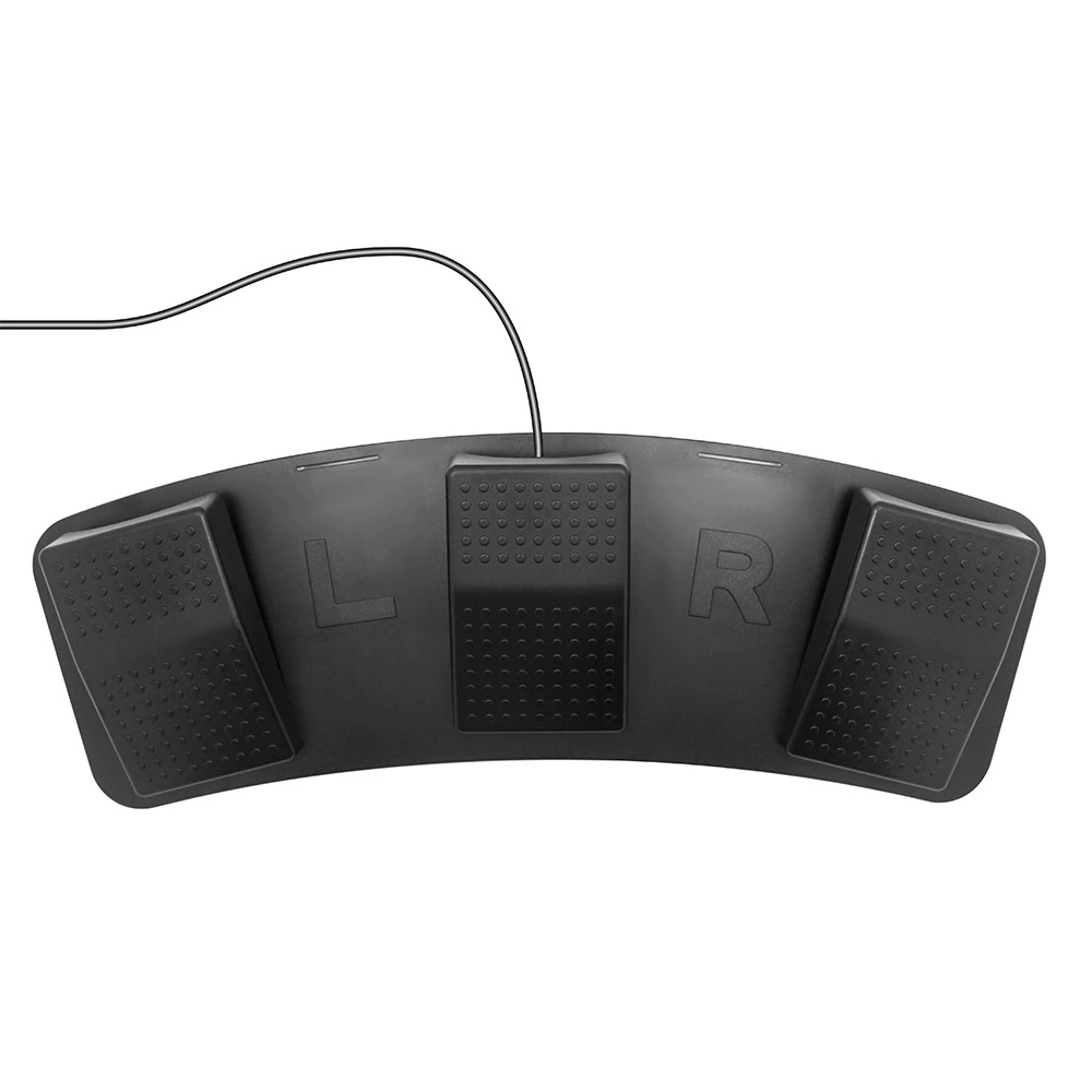 Ножной переключатель HID USB, 3-позиционный пластиковый ножной переключатель FS3-P