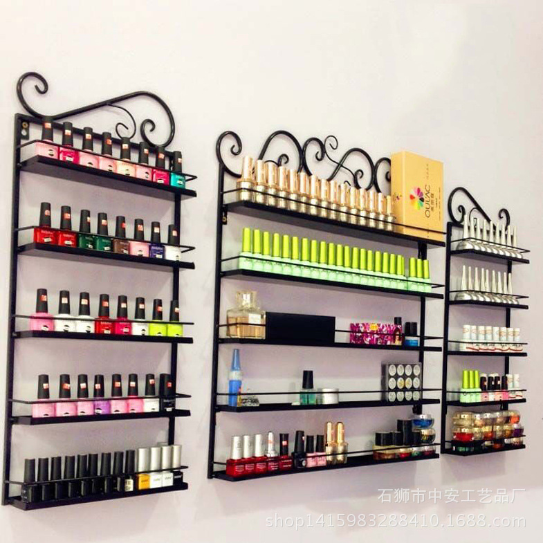 Iron Nail Polish Rack, Manicure Rack, Cosmetics Display, Perfume Rack, Wall Nail Polish Display Rack, Fine Glue Oil Rack Iron Nail Polish Rack, Manicure Rack, Cosmetics Display, Perfume Rack, Wall Nail Polish Display Rack, Fine Glue Oil Rack