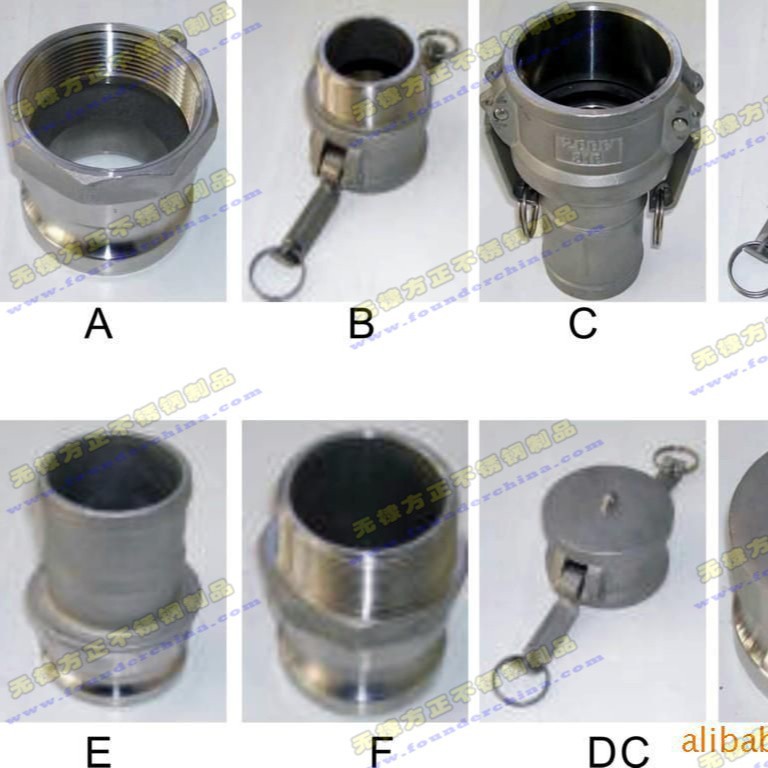 供应不锈钢304和316材质软管接头快速接头板把式接头A型管接头