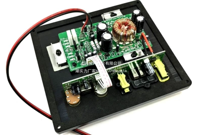 Car subwoofer amplifier board, high-power active car audio amplifier, bridged subwoofer, 12V amplifier, default setting