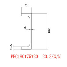 Ӣ�˲��PFC180x75x20�ӹ����l���ۃr��Ӣ��䓰�