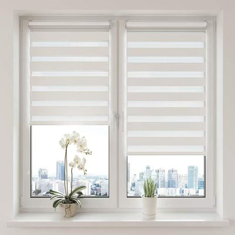 Cortinas de gasa suaves semisombreadas, cortinas de gasa suaves semisombreadas accesorios de cortinas minoristas transfronterizas blancas / grises terminadas image 6