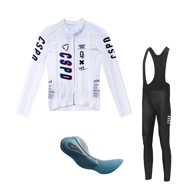 긴팔 판타지 화이트 서스펜더 팬츠