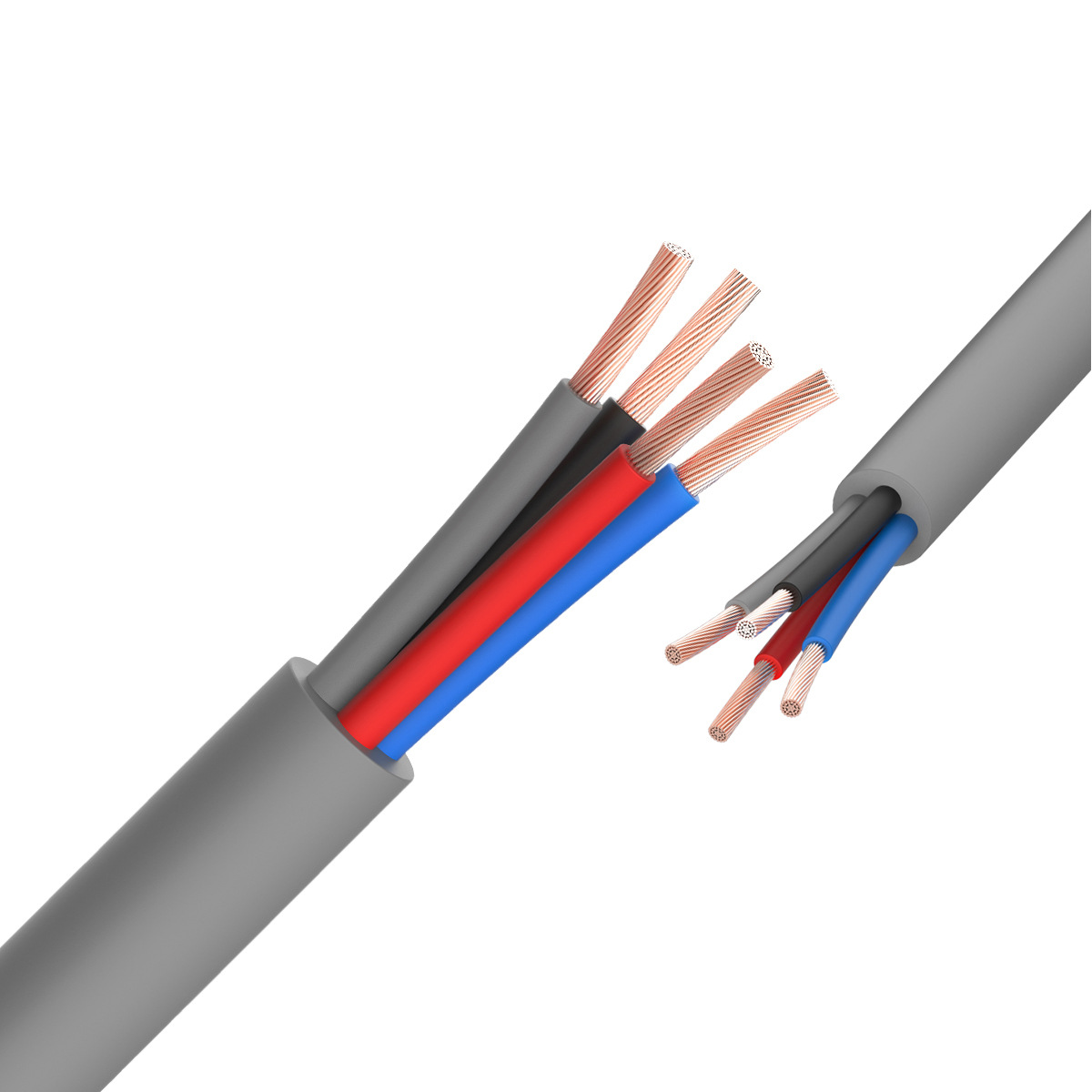 PVC护套 PVC绝缘多规格可选 多颜色可选电源线
