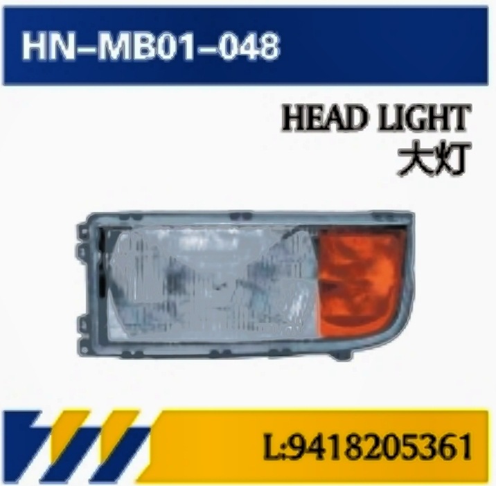 Para Mercedes-Benz Truck MP1 Accesorios parachoques / ensamblaje de faro / pedal / soporte / deflector piezas de automóvil