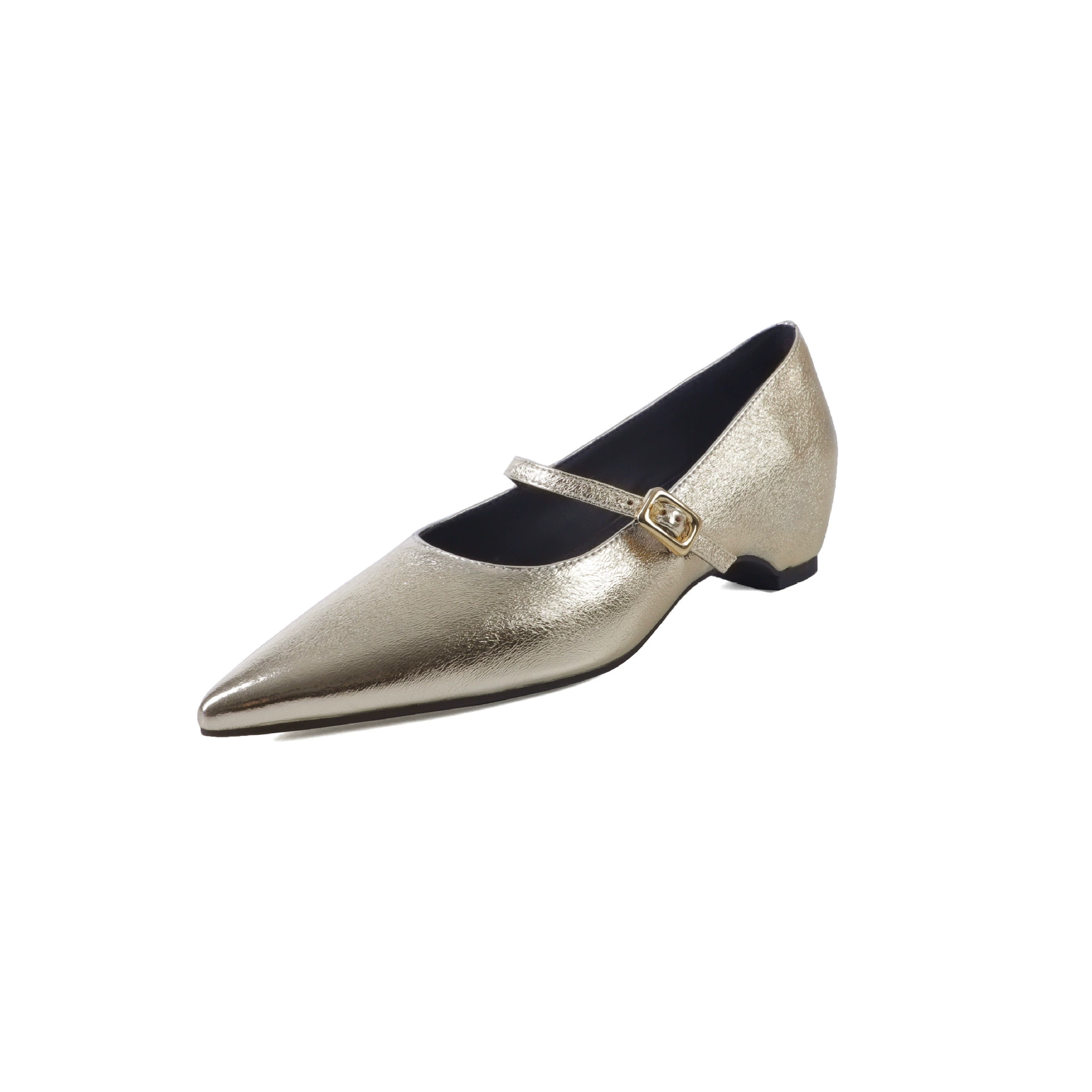 Design high shoes, footwear pointy toe, french style, genuine leather