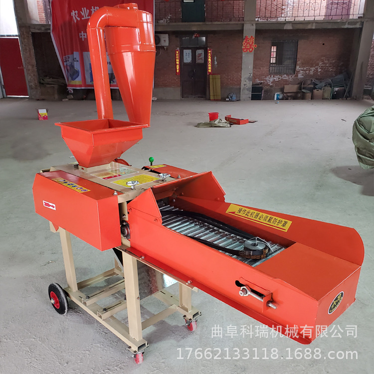 科瑞养羊铡草机 喂牛用的打草机 家用小型粉碎揉丝机
