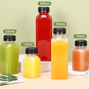 250ml���Ύ��w��֭ƿ 8ozһ����PET����ƿʳƷ���|���ݲ�ƿ��÷��