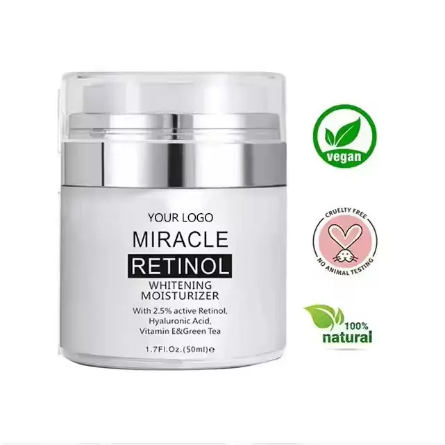 跨境视黄醇面霜高保湿提亮肤色面部护理紧致淡化细纹水润面霜