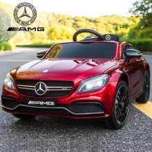 奔驰儿童电动汽车四轮驱动婴幼儿充电遥控男女小孩3岁玩具车可坐