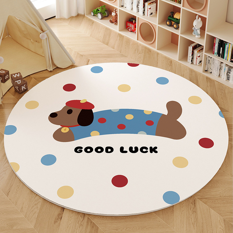 Yeah Yeah Dachshund-Round