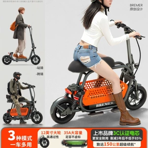 Bremer electric scooter V12 mini small foldable electric vehicle for pets and family use