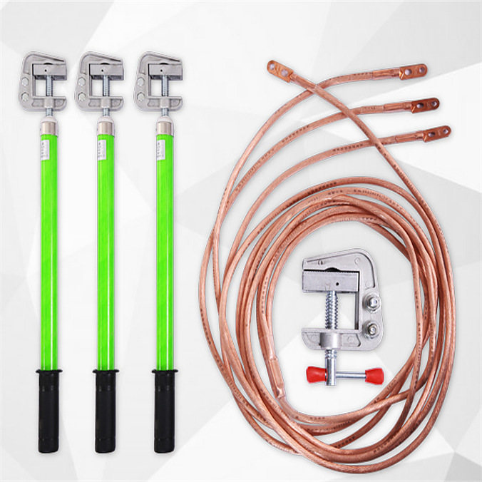 供应35kv室内成套接地线，螺旋式母排，3*1.5，变电接地线