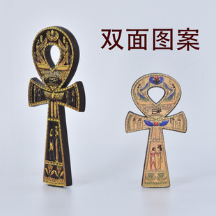 跨境复古埃及安卡生命之符摆件伊西斯ankh手办十字架图腾文创饰品-阿里巴巴