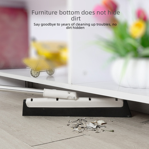 Bathroom floor scraper, hair remover, shower squeegee, magic black technology broom, household sweeping and water removal