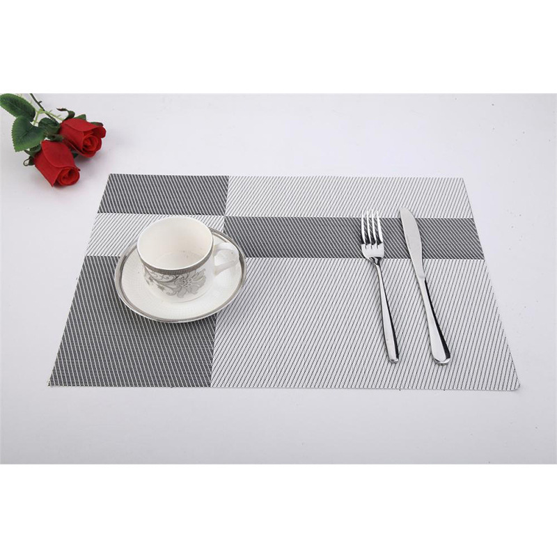 Estilo americano ligero de lujo PVC mantel occidental mantel antideslizante lavable Hotel decoración del hogar aislamiento estera montaña