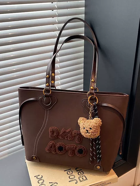Retro Letter Commuter Armpit Bag Women's 2025 Autumn New Fashion High-End Tote Bag Large Capacity Shoulder Bag