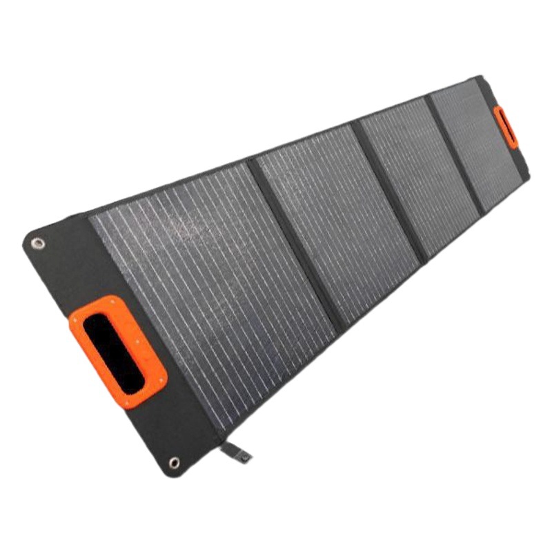 100W portátil al aire libre móvil de almacenamiento de energía de emergencia fuente de alimentación Sistema de generador solar bolsa plegable solar