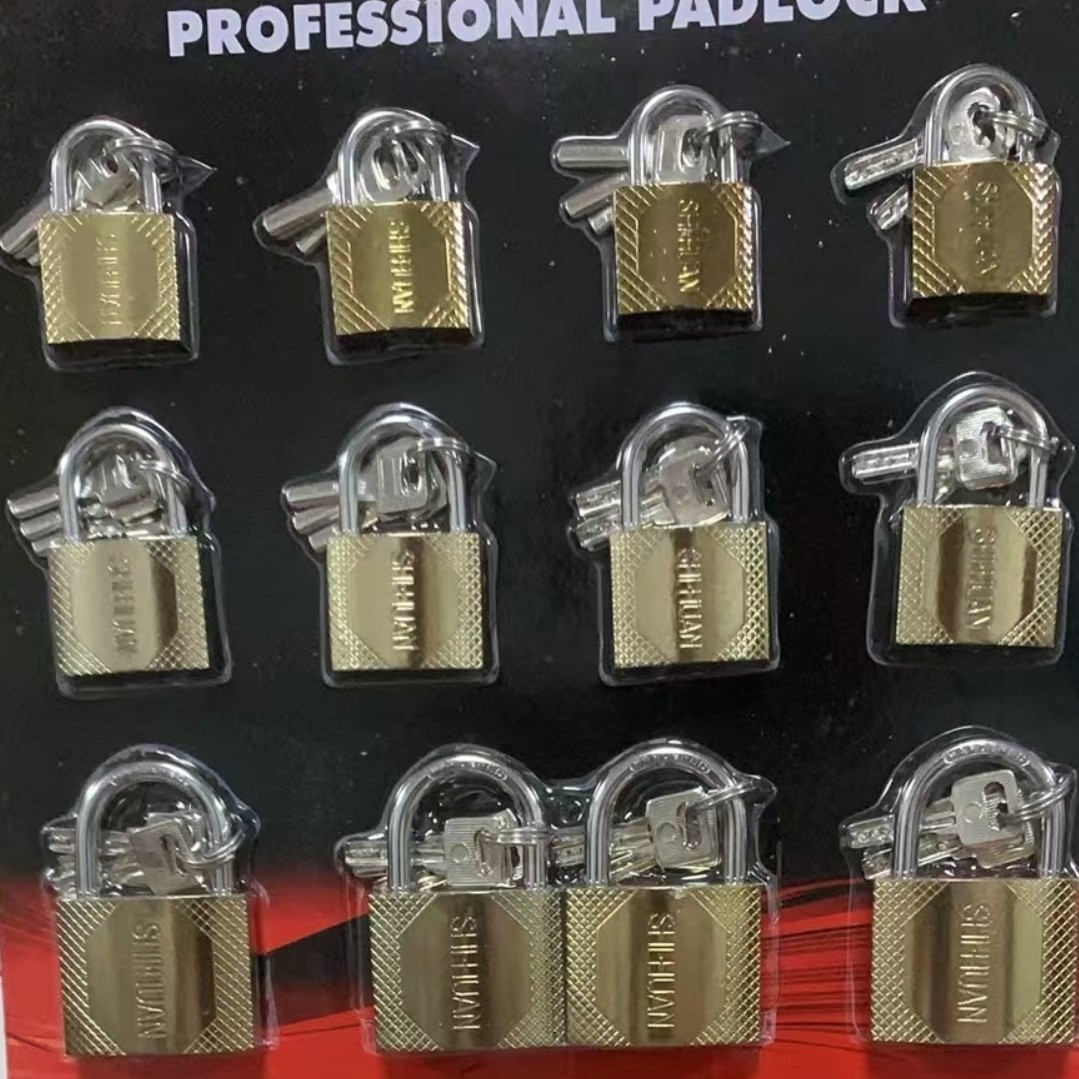 Cerradura de cobre de imitación, cerradura de hierro de succión atómica, cerradura de cilindro, cerradura doméstica, cerradura anti-robo de nuevo diseño chino