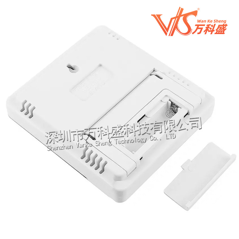 Higrómetro/Termómetro Digital HTC-1, Interior, Reloj, Pantalla Grande, Hogar