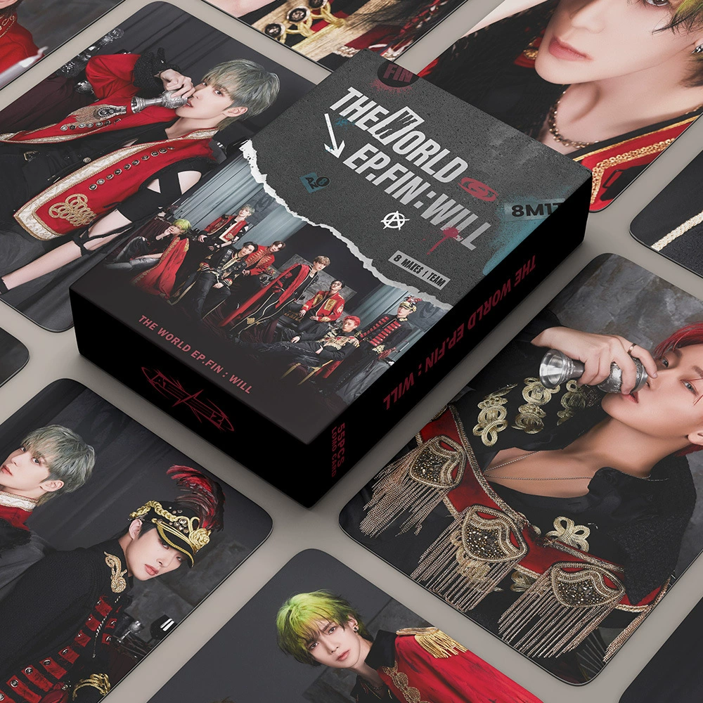 Исключительно для внешней торговли предпродажа ATEEZ THE WORLD EP. FIN: WILL карточка звезда периферия LOMO карты