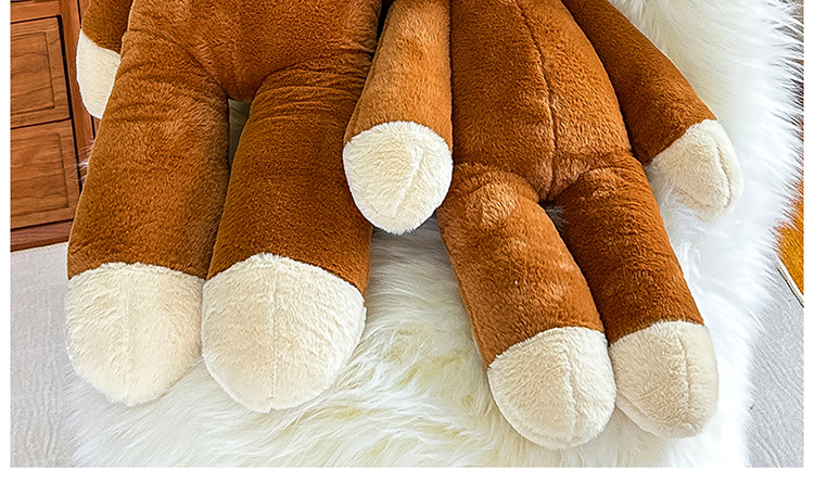 Bean Bear Doll Teddy Bear Plush Toy Large Healing Pillow Children's Comfort Doll Birthday Gift