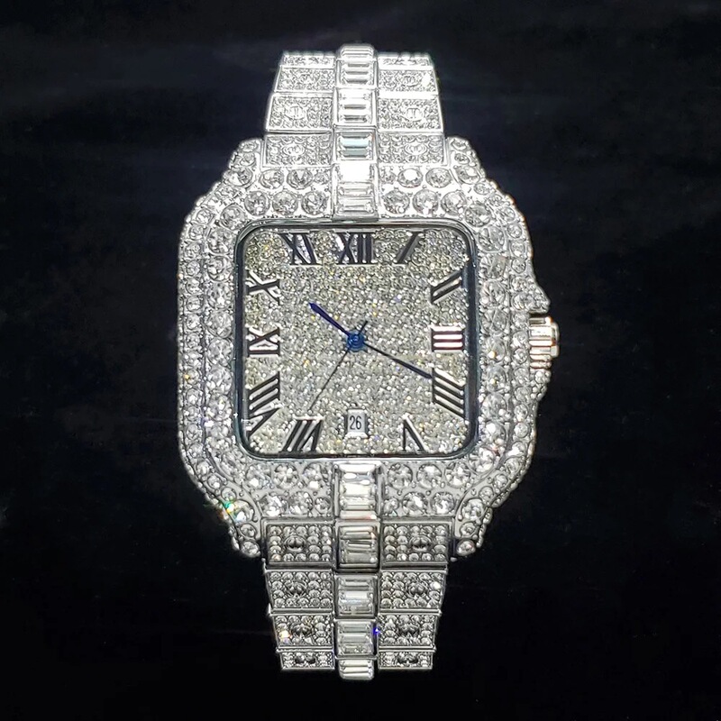 Luxurious 42mm Men's Full-Function Quartz Three-Hand Chronograph High-Quality Popular Chronograph Watch