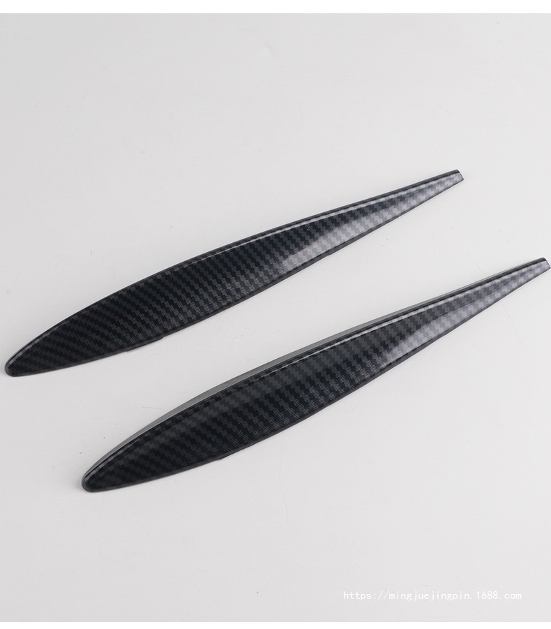 Factory Direct Sales Car Spoiler Strip Modification Universal Noise Reduction Modified Rear Wing Fixed Wind Pressure Rear Wing Anti-Collision Decorative Sticker