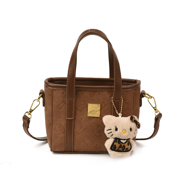 2025 otoño y invierno nuevo estilo simple de gran capacidad bolso de cubo portátil de mujer sensación de alta calidad bolsa de hombro casual bolsa de viaje mochila