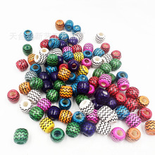 新艺 diy儿童手工11*12mm大孔水桶珠彩色串珠散珠 饰品配件木珠子
