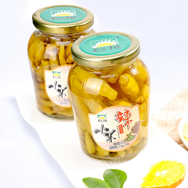 Julong Sichuan Chili Pepper 410g Speciality Food for Opening Appetite Pickles and Fermented Vegetables Distribution One Piece Shipping 