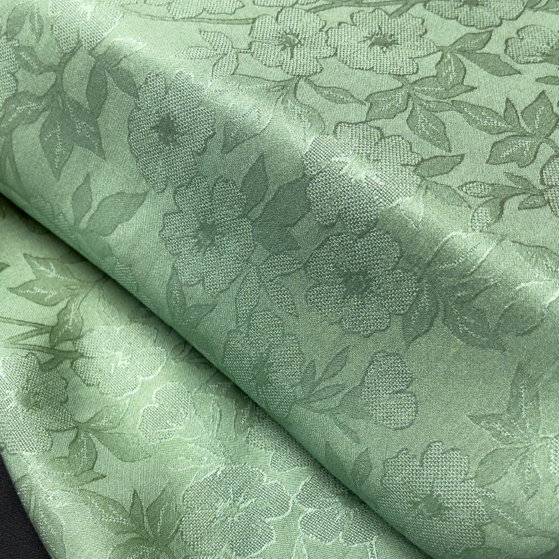 2024 nueva ventana china de color sólido tela jacquard vestido de estilo chino chino tela cheongsam FD6474