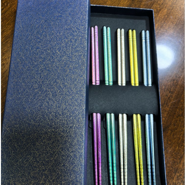 5가지 색상 각 1쌍, 일반 선물 상자