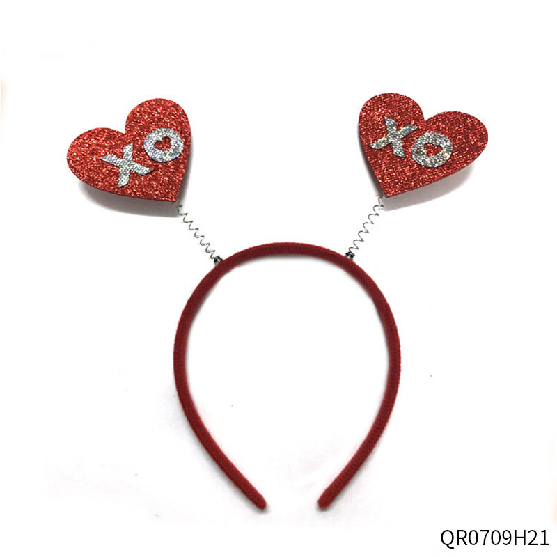 Divergente valentine diadema de amor de San Valentín tocado de boda accesorios para el cabello Día de San Valentín venta de tarjetas para el cabello