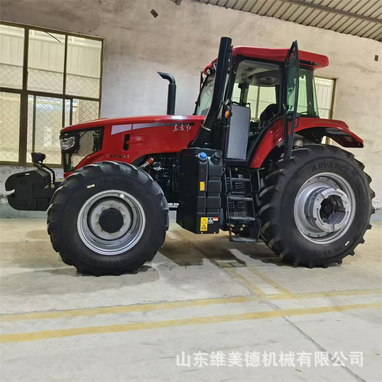 东方红LXA2104大型四轮拖拉机 农用大桥开荒犁地机 带爬行档