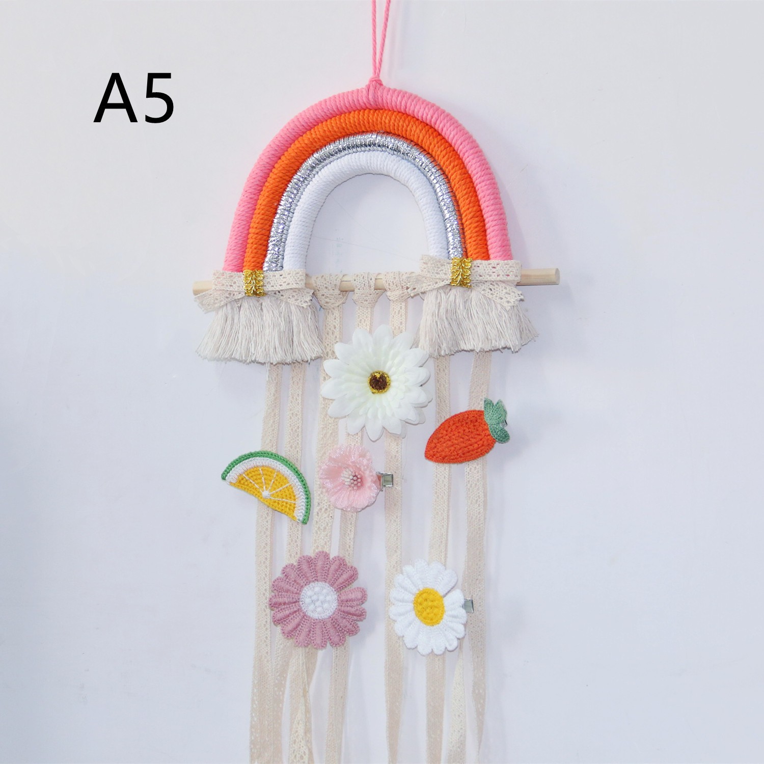 Mode Arc-en-ciel Ficelle De Coton Ornements Suspendus display picture 7