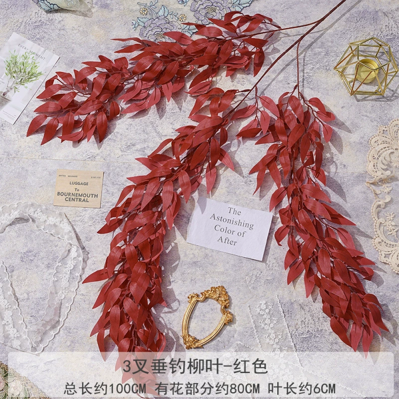 Fujiao New Year Flower Material Wholesale Simulation Flower Winter Qing You Gali Pomegranate Persimmon DIY Materials