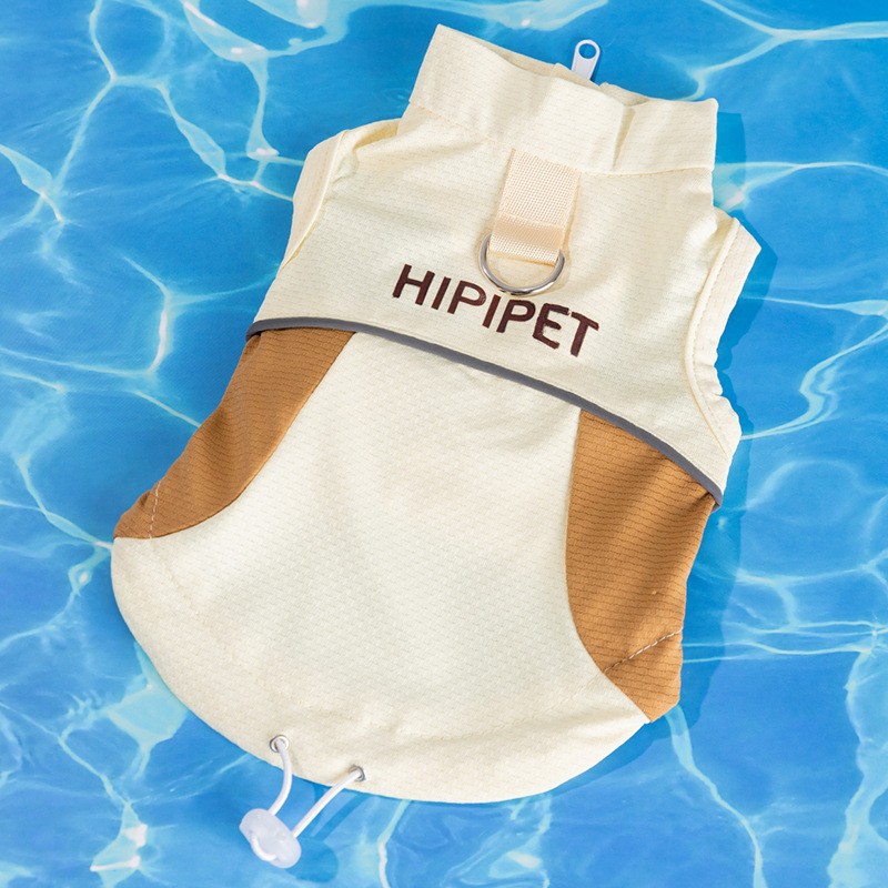 Bolsa de hielo de frutas de dibujos animados de enfriamiento de perro de verano Ropa fresca para perros pequeños y medianos Ropa para perros al aire libre de verano