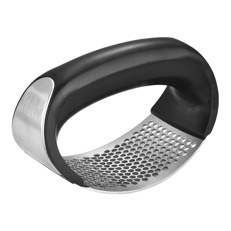 Multifuncional de tres piezas de cuatro piezas de silicona peeling removedor de ajo cepillo de limpieza anillo manual prensa de ajo gadget