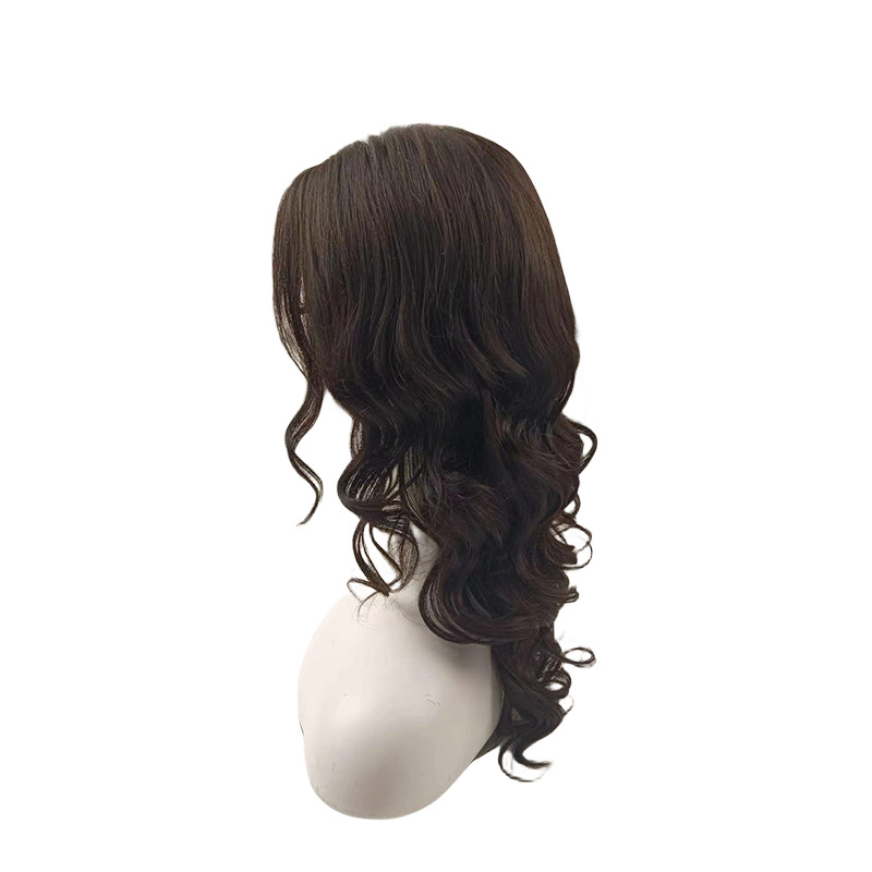 Ibel wig new 13*6 edge pass needle big wave female long curly hair light breathable lifelike random points