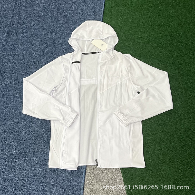 Spring and Autumn Sports Thin Hooded Jacket, Loose Fit, Quick-Dry, Suitable for Track and Field Training, Casual Running, Windproof, Sun Protection, Zipper, Unisex Spring and Autumn Sports Thin Hooded Jacket, Loose Fit, Quick-Dry, Suitable for Track and Field Training, Casual Running, Windproof, Sun Protection, Zipper, Unisex