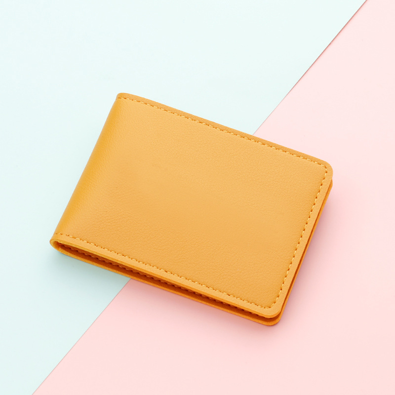 Mini titular de la tarjeta de regalo de comercio electrónico transfronterizo 2 titular de la tarjeta ultrafino color motor vehículo licencia de conducir sin logotipo