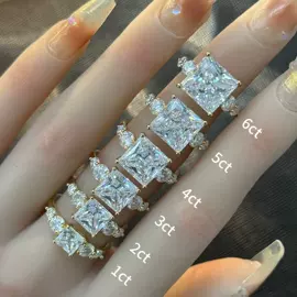 莫桑钻;K金手饰;戒指