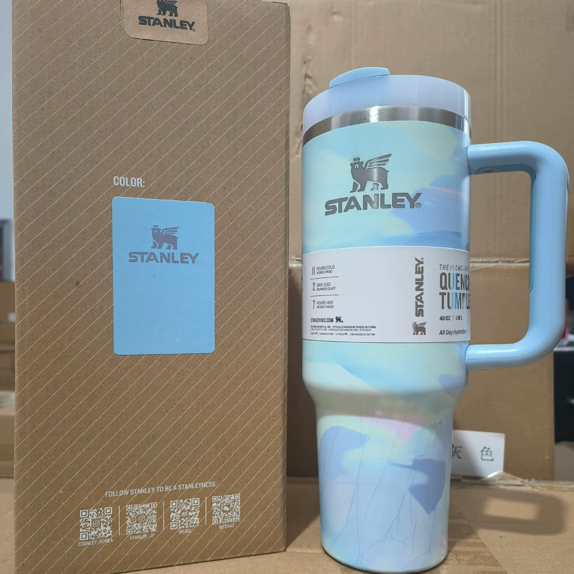 Объёмный термостакан 40 oz (1,18 л), большой изолированный стакан, множество цветов