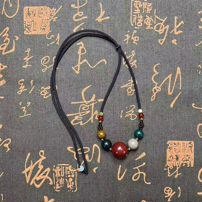 纯天然原创DIY合香珠项链组合款中药药香珠项链男女古法工艺批发|undefined