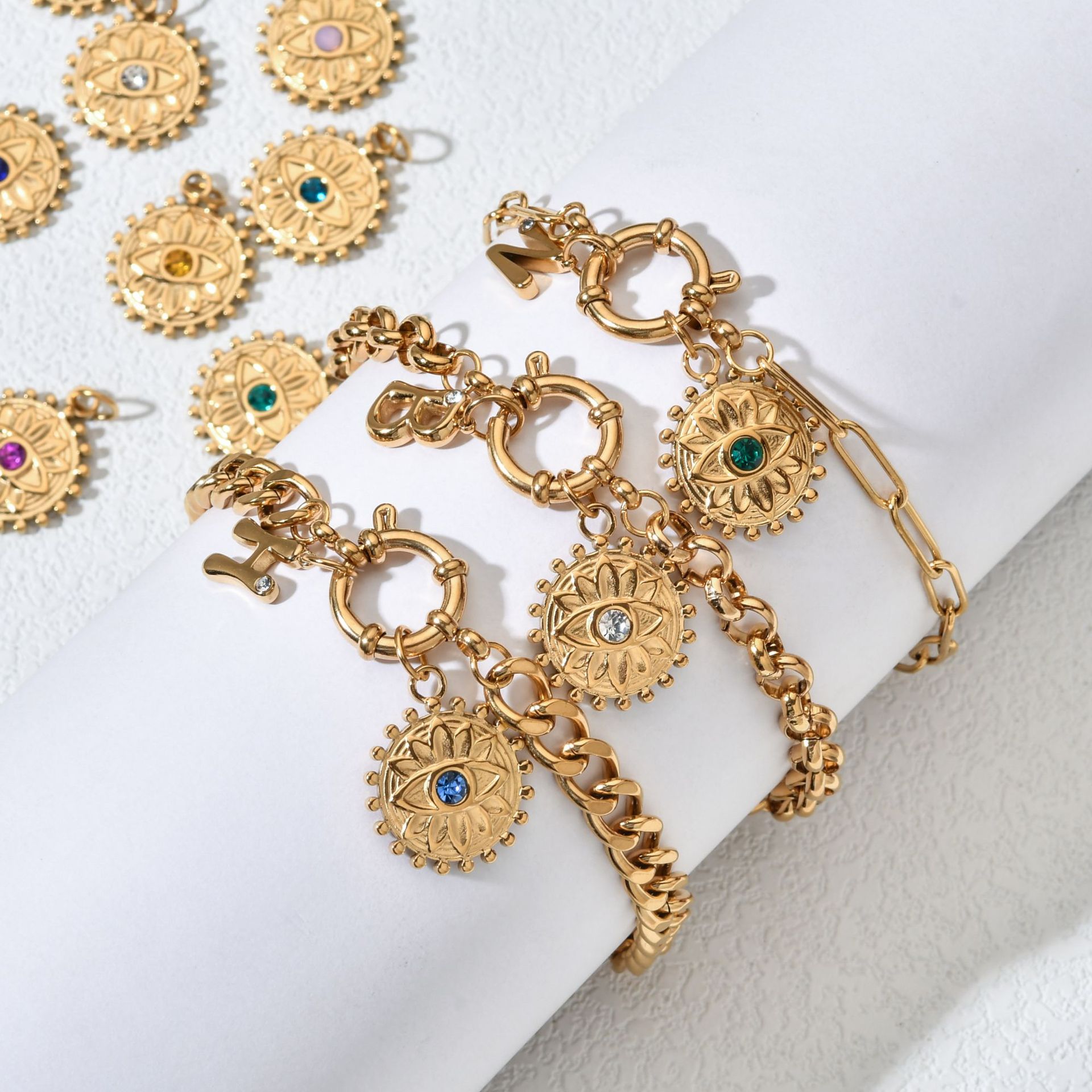 2g Weight Pendant, Chain Jewelry Making Type Charms Classification 1 Piece Quantity 304 Stainless Steel Material Letter Pattern All Seasons Season Polished Finish Plating Design Simple Style, Classic Style Style 1 Piece 304 Stainless Steel Letter Polished Pendant Chain Charms 2