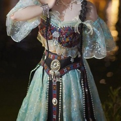 Hani princess costumes, Yunnan Xishuangbanna, Lijiang Hani Baby Travel Studio shoots Miao ethnic style