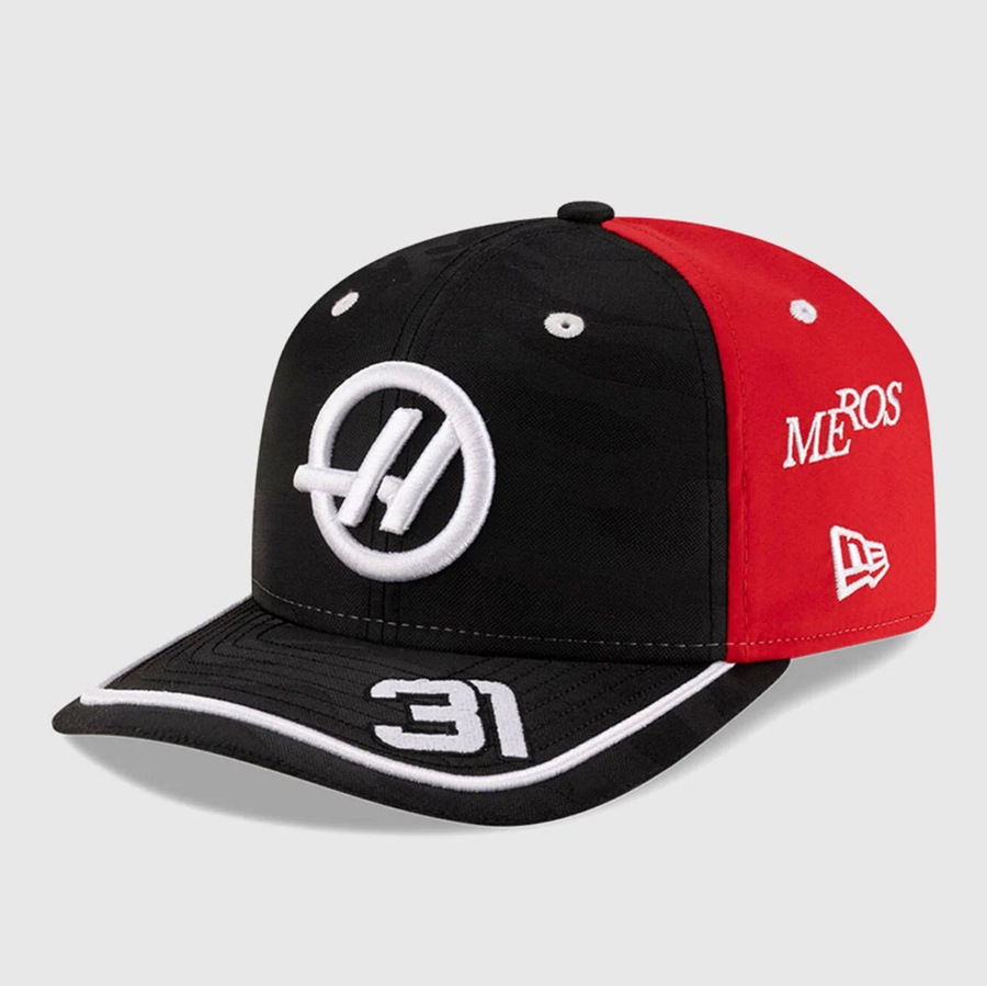 2024 nuevo estilo transfronterizo negro techo duro Red Bull League fan gorra de béisbol sombreado protector solar hombres y mujeres estilo bordado de moda